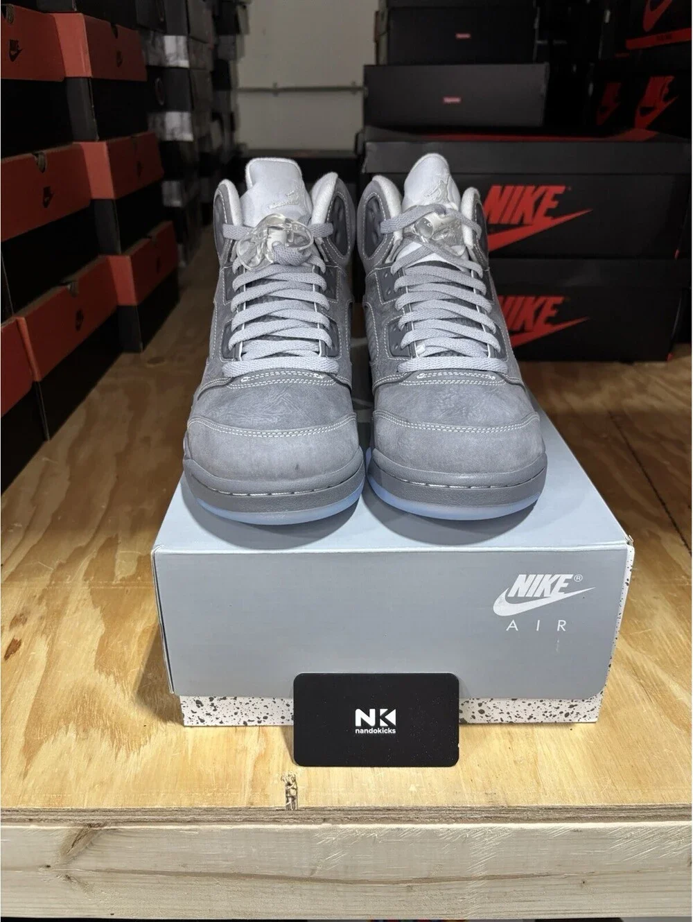Air Jordan Retro 5 “Wolf Grey” (2026) DD0587-002 MEN SIZE 13